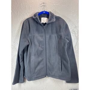 Chances‎ R Zip Up Collared Fleece Jacket Warm Cozy Winter Womens Size Small